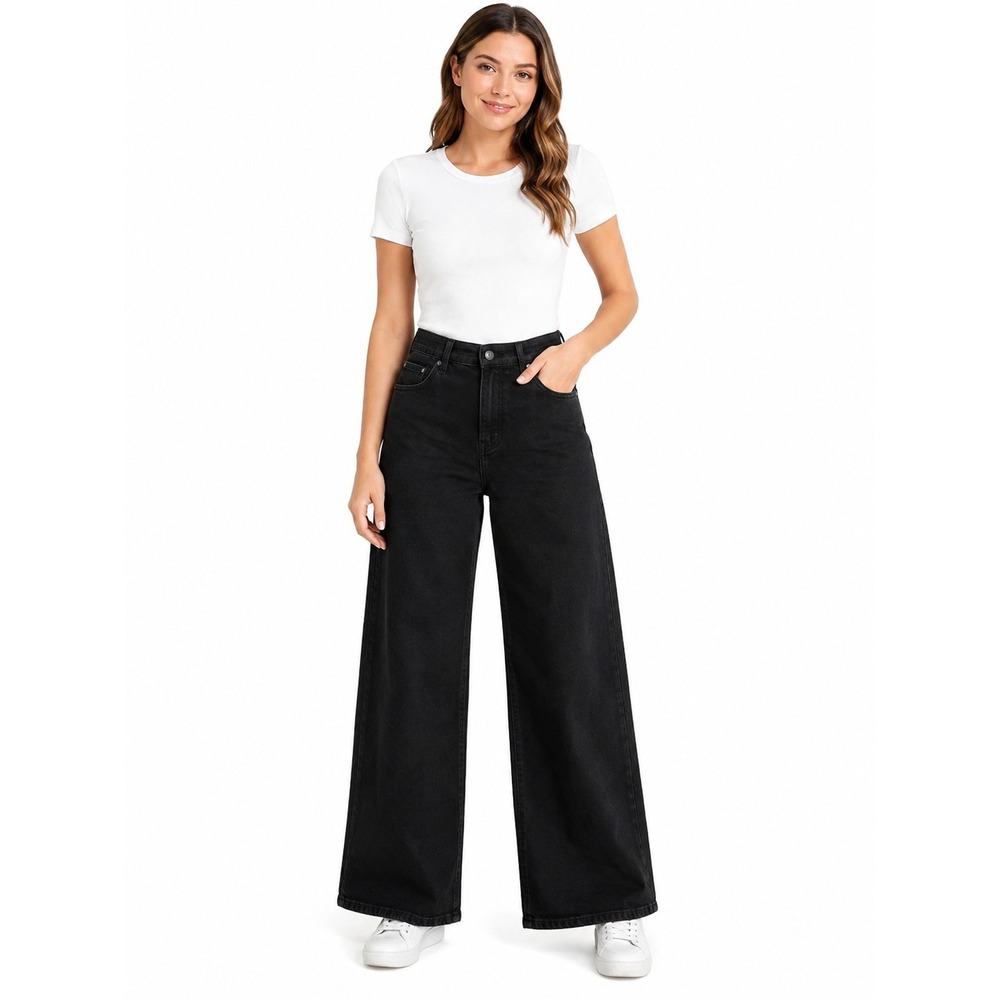 Universal Thread Mid Rise Super Wide Leg Womens Size 12